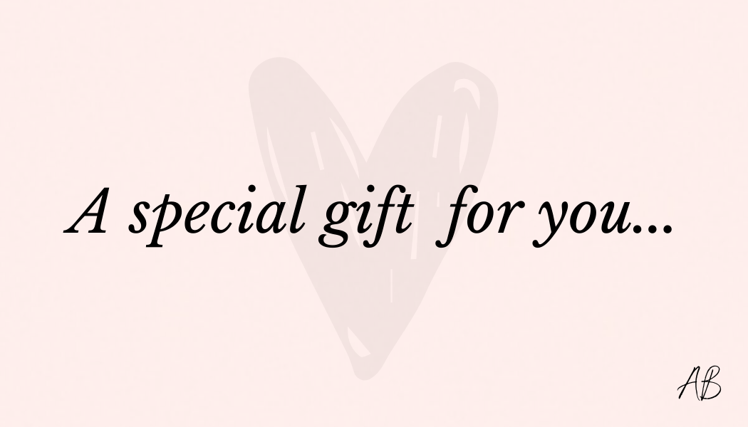 A Special Gift for you..
