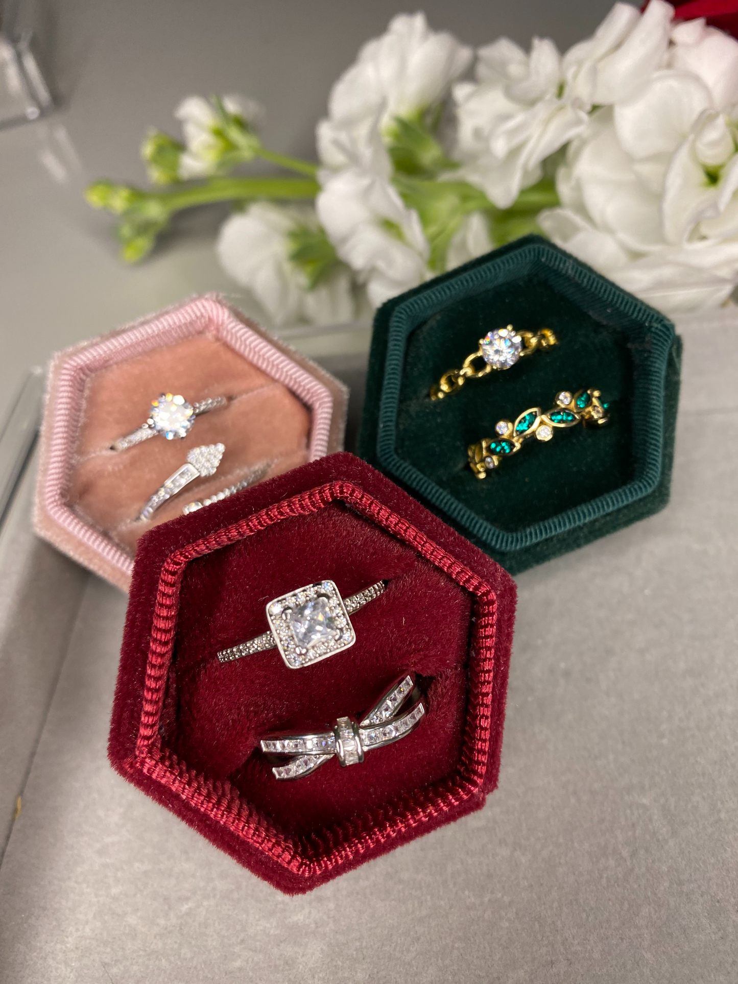 Ring Box with Gift Packaging